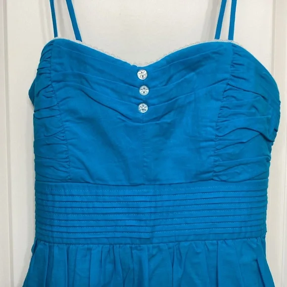 NWT Speechless Juniors Dress - size 11 - blue with spaghetti straps and back zip - Picture 3 of 13